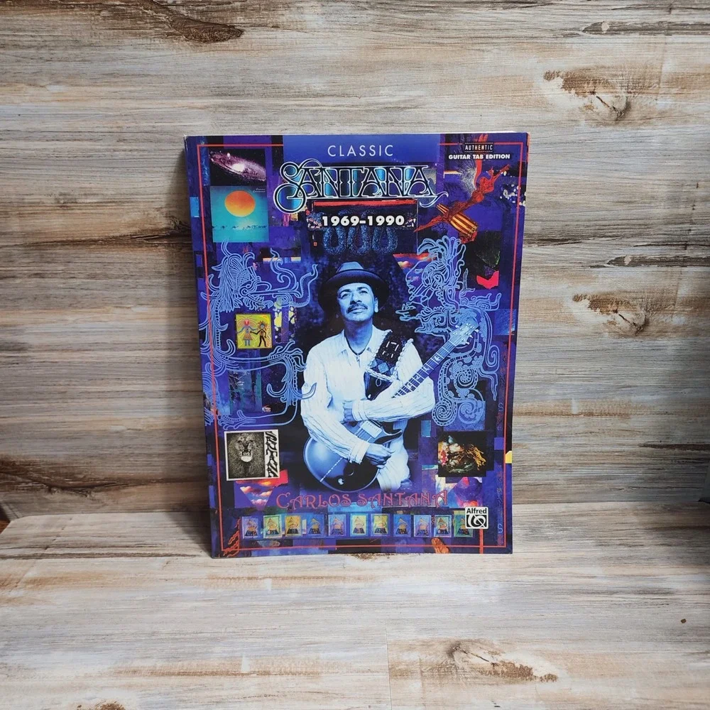 Classic Santana 1969-1990 Authentic Guitar Tab Edition Alfred Music Songbook